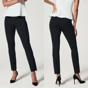 SPANX The Perfect Pant, Ankle Ponte Skinny Straight Classic Black Size S